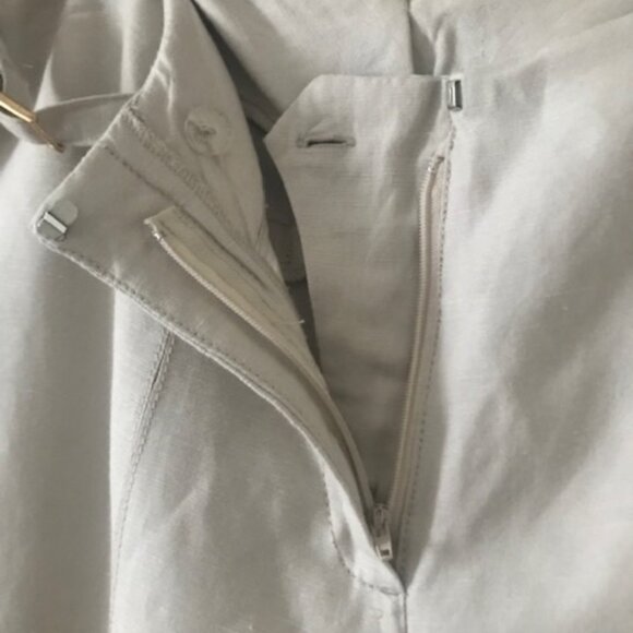 Linen/Rayon wide legs pants, size L , Exelent condition! - Picture 9 of 9